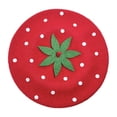thumbnail image 4 of Boina de pintor, transpirable, de lujo, decorativa, para invierno, francesa, para mujer niños rojos, 4 of 9