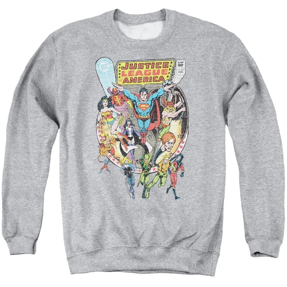 Jla - Team Up - Crewneck Sweatshirt - Small