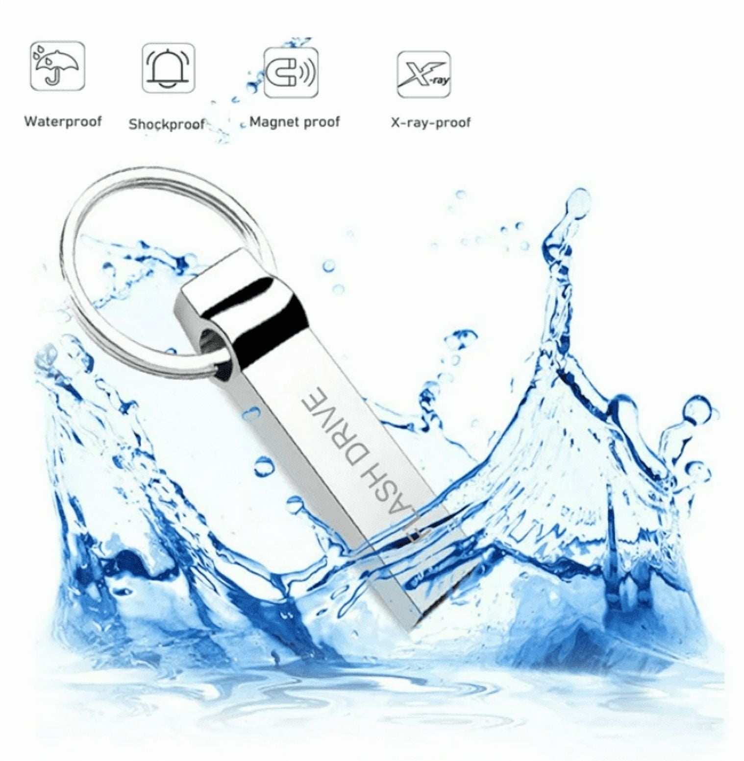 USB Flash Drive 2TB/2000GB Large Capacity USB Thumb Drive Design for Laptop Tablet