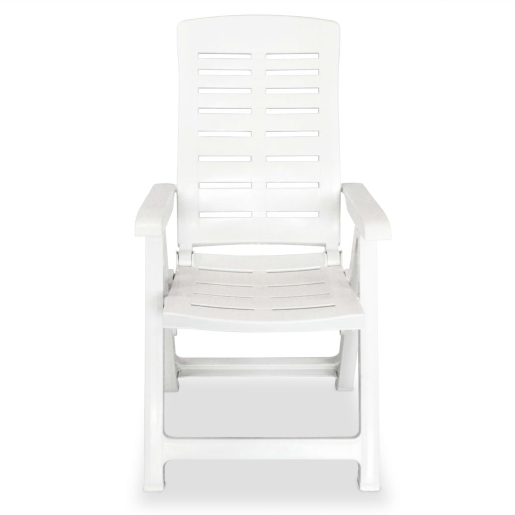 Kepooman Outdoor Garden Folding Arm Chair for Yard Patio, Set of 4, White Kepooman Outdoor Garden Folding Arm Chair for Yard Patio, Set of 4, White