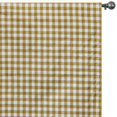 thumbnail image 6 of FabricMartDirect Mustard Yellow Gingham Checks Cotton Fabric By The Yard, 4 Continuous Yards 55 inch or 140 cm Width, Upholstery Fabric, Drapery, Shower Curtain Fabric, Wholesale, Pure Cotton Fabric, 6 of 9