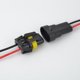 thumbnail image 1 of Enchufes de bombilla Adaptador hembra Arnés de cableado Conector para faros antiniebla (2 piezas, negro) LingWen 8390612340673, 1 of 1