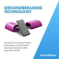 thumbnail image 3 of SmartKlear Smart Phone Screen Cleaner - Compatible with iPhones, Androids, and More - Cleaner With Carbon Microfiber Tech - Injected Purple - 1 Count, 3 of 7