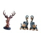 thumbnail image 5 of Figura Decorativa De Cabeza De Elefante Y Ciervo, Estatua Artesanal De Animal, Escultura De Resina Moderna, Arte Coleccionable, Adorno Decorativo Para Escritorio, Estantería, Hogar, Oficina,, 5 of 8