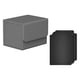 thumbnail image 4 of Caja de baraja de cartas con cierre magnético y capacidad para más de 100 cartas coleccionables. Gris, 4 of 9