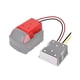 thumbnail image 4 of Riwesomey Adaptador de Convertidor de proyecto Dispositivo de adaptación Mano de obra Ahorro de espacio Convertidores de potencia de Accesorios para bloques patrón Rojo, 4 of 4