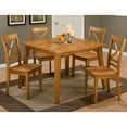 thumbnail image 5 of Jofran Simplicity Solid Wood Classic Cross-Back Dining Chair (Set of 2), 5 of 6