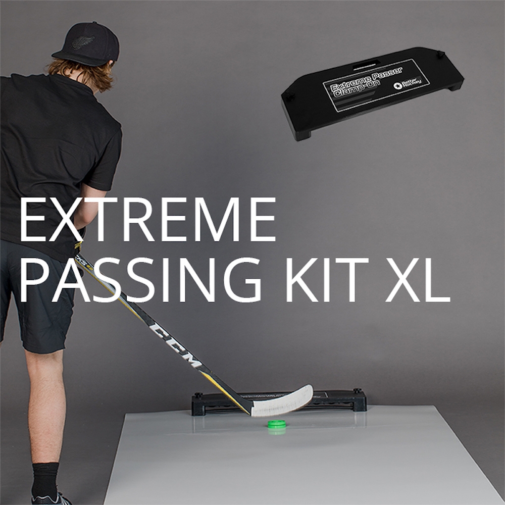Better Hockey Extreme Passing Kit Pro XL Shooting Pad with Puck