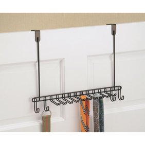 2 Pc Belt Tie Hanger Rack Organizer Rotating Holder Closet Hook