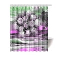 thumbnail image 1 of Cortina de ducha ABPHQTO Tela Impermeable Mar y Rosas 150x180 cm, 1 of 2