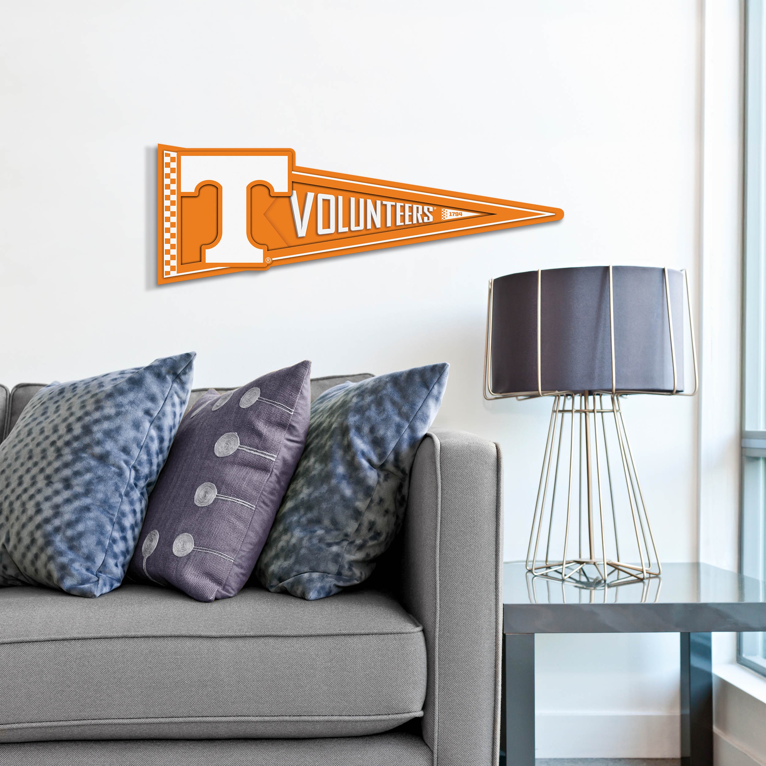 YouTheFan NCAA Tennessee Volunteers Pennant Sign