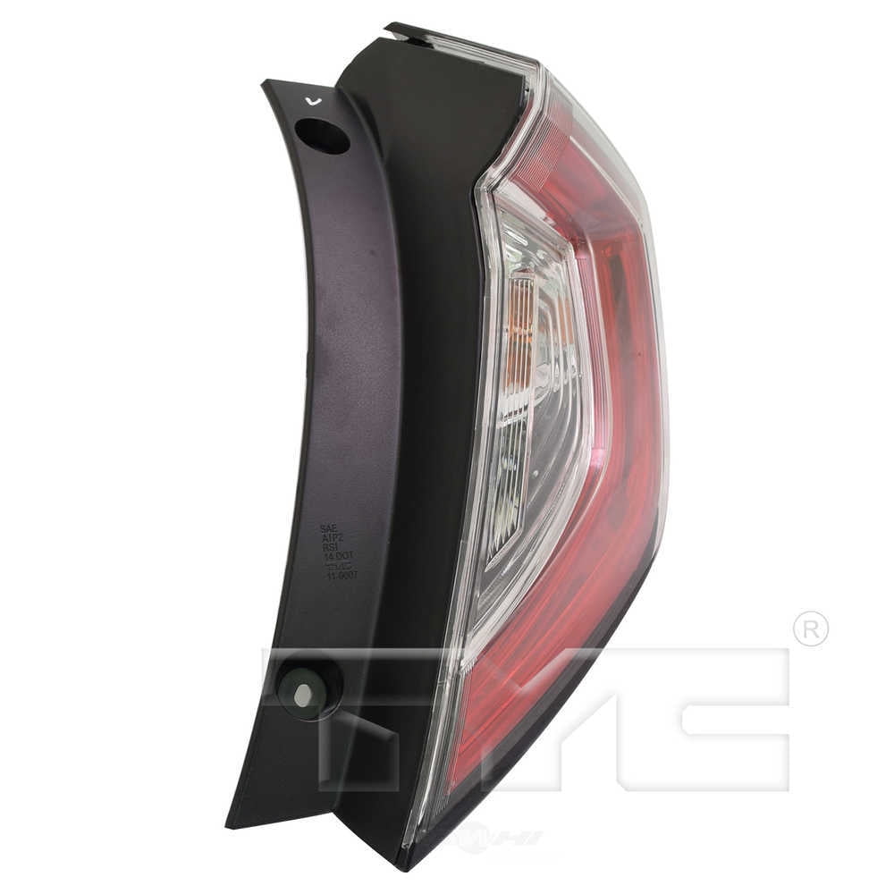 TYC 11-9007-00 Tail Lamp Fits select: 2017 HONDA CIVIC EX, 2018-2019 HONDA CIVIC LX