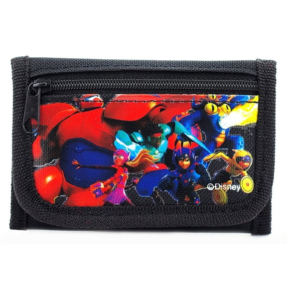 Big Hero Black Wallet