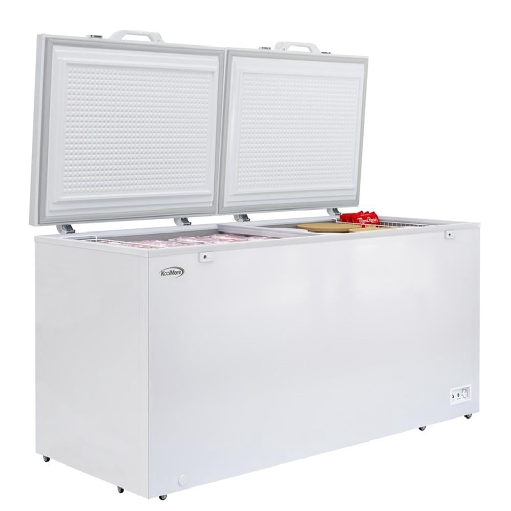 Pemberly Row 79" Commercial Chest Freezer 30 cu. ft. in White