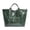 Green, variant on Women's Tote Bags,Waterproof Plaid Lightweight Large Shoulder Handbag,for Women Ladies,for Shopping Beach Travel Daily Use