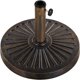 thumbnail image 1 of Base redonda para sombrilla Yaheetech, 18 pulgadas y 13,6 kg, para uso al aire libre, 1 of 9