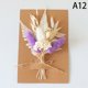 thumbnail image 3 of Mini ramo de flores secas naturales para dama de honor, ramilletes, decoración de bodas y Navidad, materiales florales para hacer uno mismo en el día de San Valentín, 3 of 5