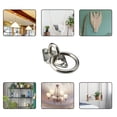 thumbnail image 3 of Uxcell Stainless Steel Pot Planting Hanging Ceiling Hook Hanger 65 x 38 x 28mm, 3 of 7
