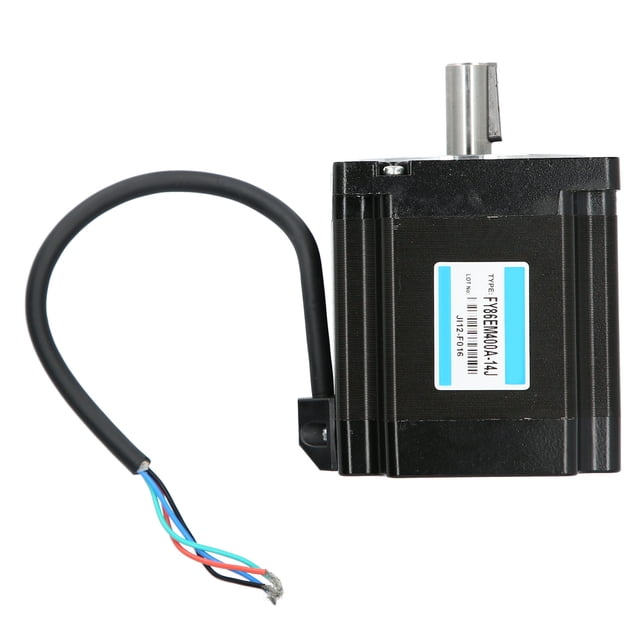 Motor paso a paso bifásico NEMA34 86, ángulo de paso de 1,8°, 6 Nm, alto par, chavetero, tipo FY86EM400A‑14J
