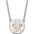 thumbnail image 1 of Sterling Silver S. Rh-Plated Logoart Sigma Delta Tau Large Enl Pend With Necklace (18 X 19) Made In United States ss045sdt-18, 1 of 4