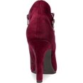 thumbnail image 3 of Rialto Womens Cairo Booties Ankle Dress Boots Purple 11 Medium (B,M), 3 of 4