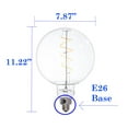 thumbnail image 2 of BUL LED4G63/22K/FIL 776302 G63 4 Watt E26 1 Ampoule, 2 of 4