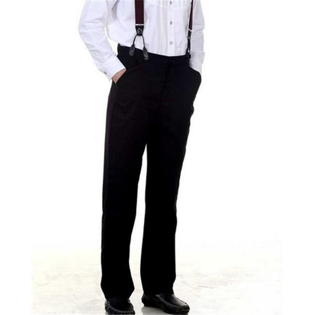 The Pirate Dressing C1331 Classique Victorian Hommes Pantalon- Noir - 3XL