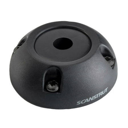 Scanstrut DS30-P-BLK Medium Vertical Cable Seal for Connectors Up to 1.18 and Cables 0.35 -0.55 - Black Plastic