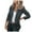Dark Gray, variant on Women's Casual Blazers Open Front Long Sleeve Work Office Jackets Coat