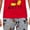 Red Multi, variant on Classic Mens Mickey Mouse Pajama Tee and Lounge Pant Set, Black/Red Mickey, Size: 2X
