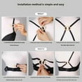 thumbnail image 6 of ROZYARD Bra Strap Clips for Back Plastic Bra Strap Clips Bra Straps Holder Adjuster, 6 of 13
