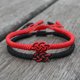 thumbnail image 5 of Pulsera Pareja Eterna Amistad Pulsera de Cuerda Roja para Mujeres Hombres Parejas, 5 of 8