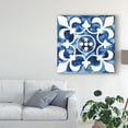 thumbnail image 3 of Trademark Fine Art 'Cobalt Tile III' Canvas Art by Grace Popp, 3 of 4