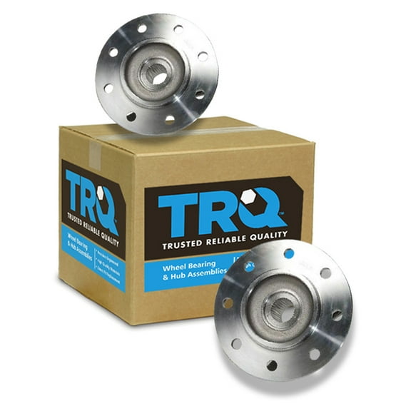TRQ Front Wheel Hub & Bearing Pair Set for Chevy GMC Suburban Pickup Truck 4WD BHA53381 Fits select: 1988-1994 CHEVROLET GMT-400, 1989-1994 GMC SIERRA
