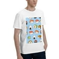 thumbnail image 2 of Bingfone Kawaii Sushi Men'S Loose Fit Short-Sleeve Pocket T-Shirt, 2 of 7