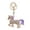 Purple, variant on Wallets Crystal Key , Rhinestone Horse Shape Car Keychain, Women Crystal Pendant for Handbags Mens Women