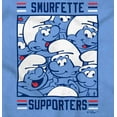 thumbnail image 2 of Retro Americana Smurfette Supporters Hoodie Sweatshirt Women Men Brisco Brands M, 2 of 6