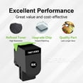thumbnail image 2 of Compatible Lexmark 78C1XK0 78C0X10 Black Toner Cartridge by Superink, 2 of 6