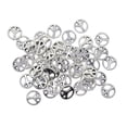 thumbnail image 2 of yuksok 50 Pcs Perles d'Espacement Symbole de Paix Plates Creuses Tibétaines en Gros, 2 of 9