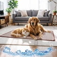 thumbnail image 1 of BotaniNest Summer Mat For Breathable Slip Pad Portable Bed Indoor Outdoor Use For And Cats, 1 of 6