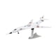 thumbnail image 3 of Modelo de avión a escala 1/144 Modelo de fundición a presión Decoración de escritorio Colección de aviones Estilo B, 3 of 9