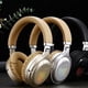 thumbnail image 4 of Auriculares Bluetooth 5.0 Hi-Fi Sonido estéreo Auriculares inalámbricos plegables con ranura para tarjeta SD Radio FM, Dorado Inevent EL5138-03B, 4 of 6