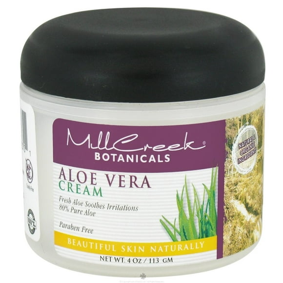 Mill Creek 80% Aloe Vera Creme 4 Oz3