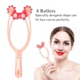 thumbnail image 1 of Masajeador Facial Manual Portátil, 4 Rodillos, Moldeador De Cuerpo Y Cara, Levantamiento Y Adelgazamiento, 1 of 7