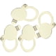 thumbnail image 4 of Puerta de 4 piezas Peephole Privacy Cover Puerta Visitante Puerta de cobre Puerta de cobertura Protector de cubierta, 4 of 6