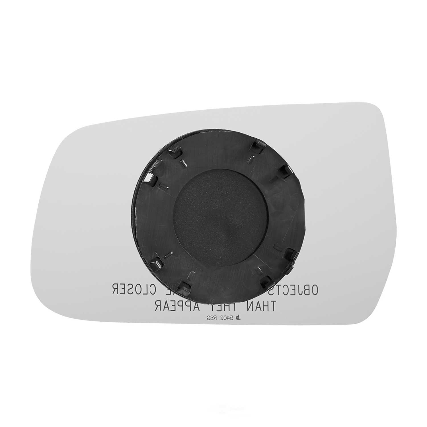 Burco Side View Mirror Replacement Glass with Motor Mount Plate - Clear Glass - 5402RSG