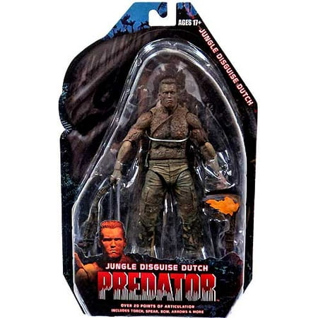 NECA Predator Series 9 Jungle Disguise Dutch Action Figure ...