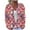 J Hot Pink, variant on Auroural Ladies Sweaters Long Sleeve V-Neck Sweaters for Women Plus Size Cardigan Button Up Ladies' Casual Printed Knitted Cardigan with Button Up Jacket and Top