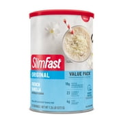 SlimFast Original Meal Replacement Shake Mix, French Vanilla, 22 Servings
