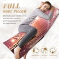 thumbnail image 4 of Bixox Makeup Brush on Pink Glitter Print Body Pillow Cover with Zipper Closure, Cozy Fuzzy Fleece Body Pillow Case Cover 20 x 54 Inches,Long Body Pillow Pillowcase, 4 of 6